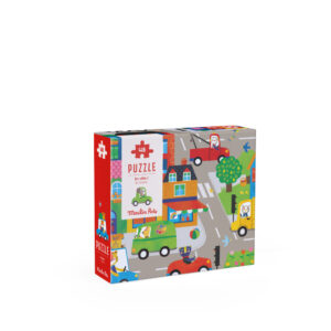 Vidámság - A városban puzzle - kirakó (48 db-os)