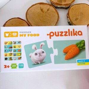 Puzzlika klasszikus puzzle - Étel 20 db