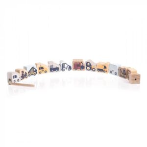 Fűzős autók - Montessori fejlesztő játék