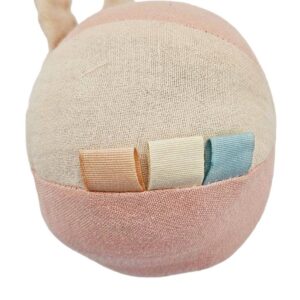 Summerville organic - Wholesale Sensory Ball - Baby - Organic Soft Rattle Ball Rabbit Sandshell2