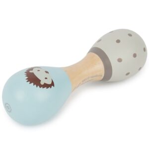 Dumbbell rattles set of 2 forest animals 6