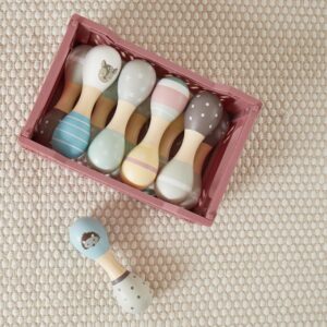 Dumbbell rattles set of 2 7