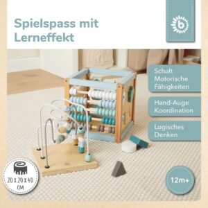 Motor skills cube forest animals wood FSC® 2