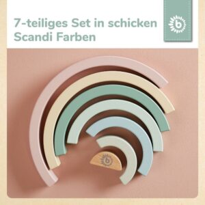 Rainbow rose FSC® 6