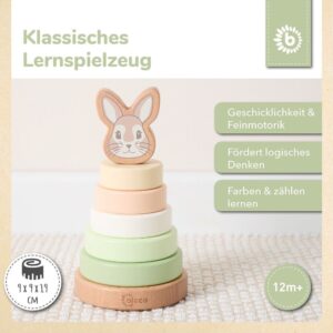 Stacking tower Rabbit Fine FSC® 6