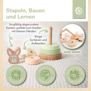 Stacking tower Rabbit Fine FSC® 7