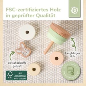 Stacking tower Rabbit Fine FSC® 9