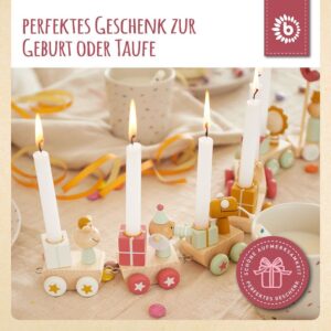 Birthday train wooden Berry 0-99 years 8