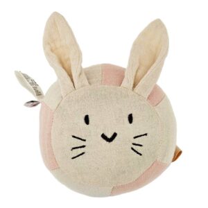 Summerville organic - Wholesale Sensory Ball - Baby - Organic Soft Rattle Ball Rabbit Sandshell0